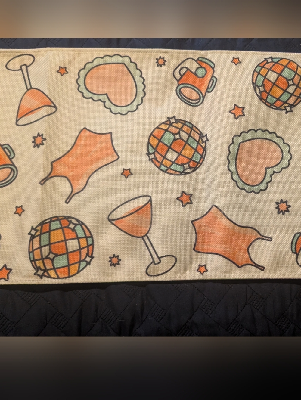 Life Of A Showgirl Themed Table runner